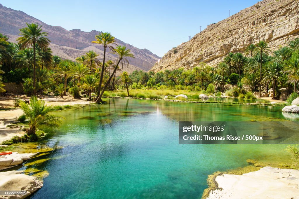 A Lake In Wadi Bani Khalid