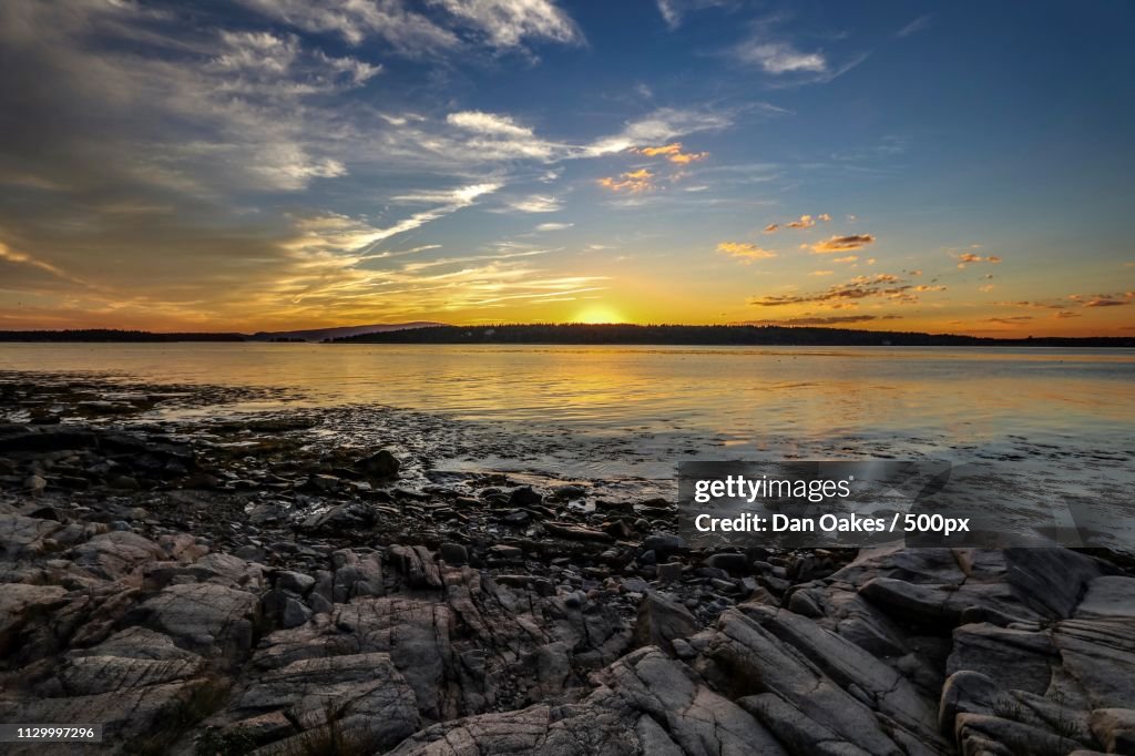 Sunset In Acadia (1 Of