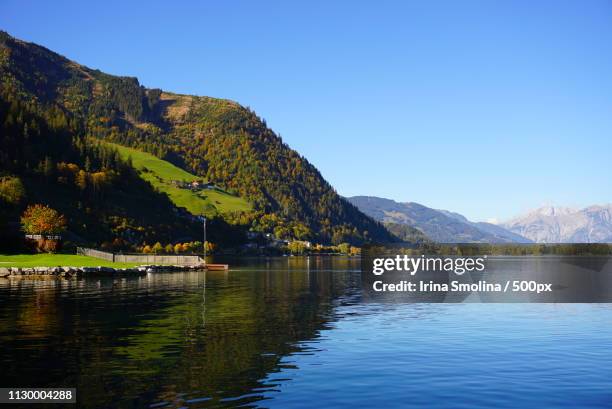 zell am see - zell am see stock pictures, royalty-free photos & images