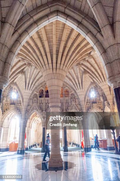 lobby of parliament hill, ottawa,canada - art gallery of ontario stock pictures, royalty-free photos & images