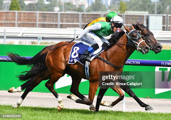 Sigrid Carr Racing Sigrid Carr riding The Inevitable winning Race 7, CS Hayes Stakes ...