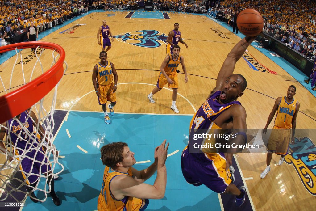 Los Angeles Lakers v New Orleans Hornets - Game Three