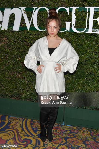 Baby Ariel attends Teen Vogue's 2019 Young Hollywood Party Presented By Snap at Los Angeles Theatre on February 15, 2019 in Los Angeles, California.