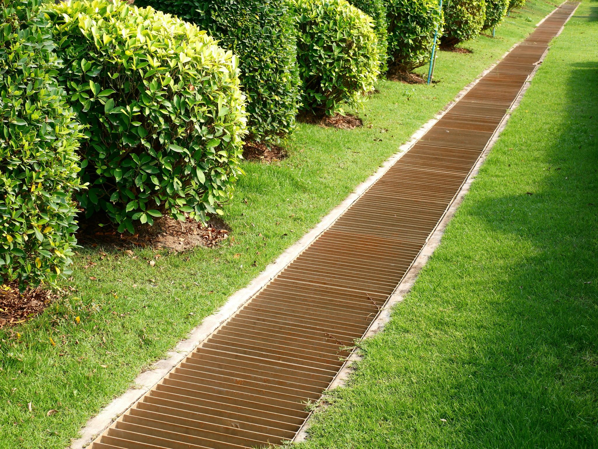 patio drainage system