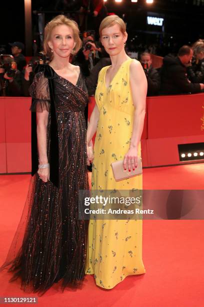 Members of the International Jury Trudie Styler and Sandra Hueller arrive for the closing ceremony of the 69th Berlinale International Film Festival...