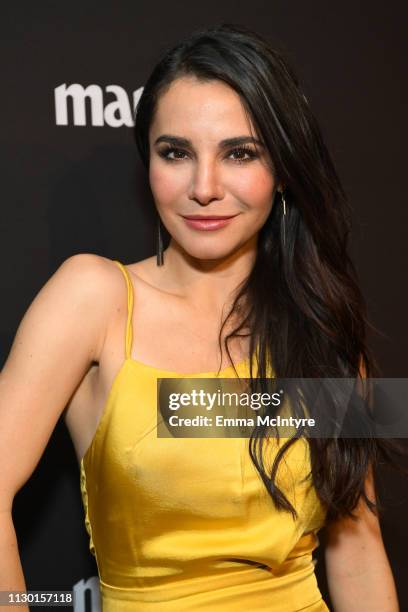 Martha Higareda is seen as Marie Claire honors Hollywood's Change Makers on March 12, 2019 in Los Angeles, California.