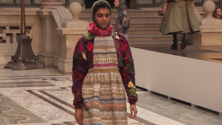 GBR: London Fashion Week February 2019 - Molly Goddard