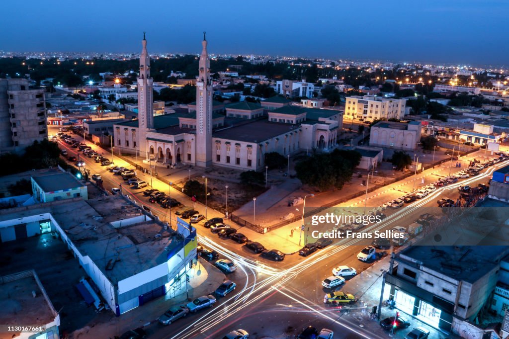 Evening in Nouakchott, Mauritania