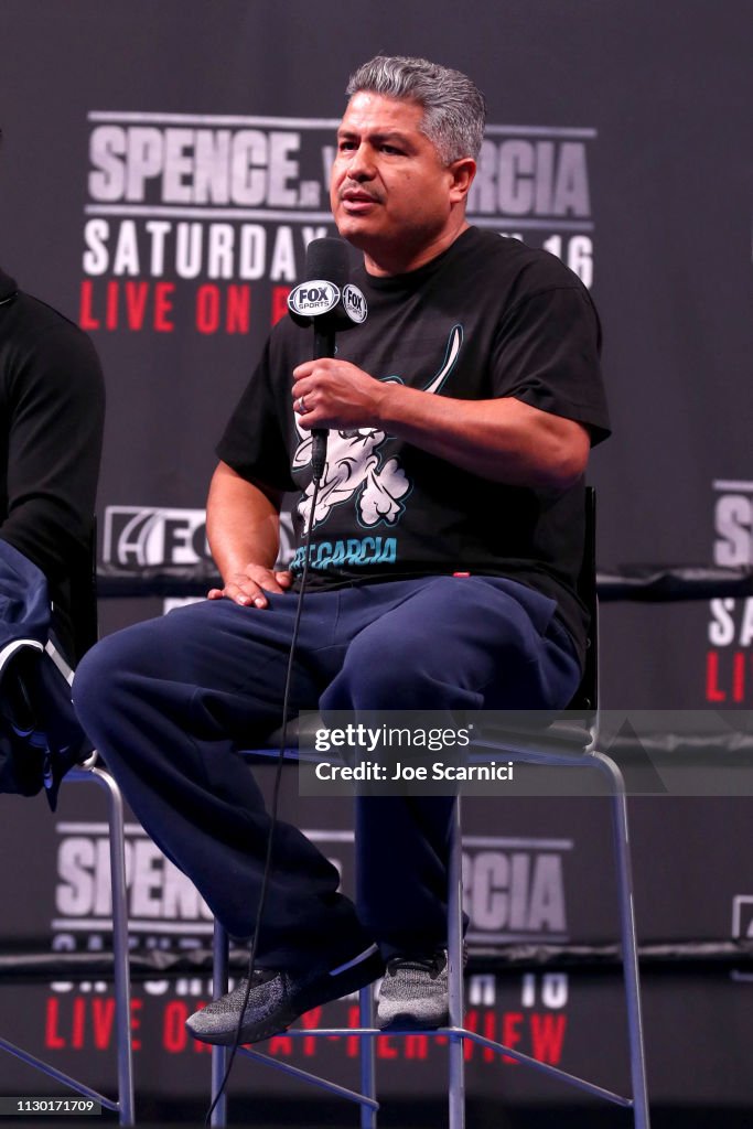 Errol Spence v Mikey Garcia - Press Conference