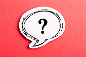 Question Mark Speech Bubble Isolated