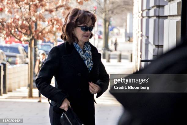 Kathleen Manafort, wife of former Donald Trump Campaign Manager Paul Manafort, arrives to federal court in Washington, D.C., U.S., on Wednesday,...