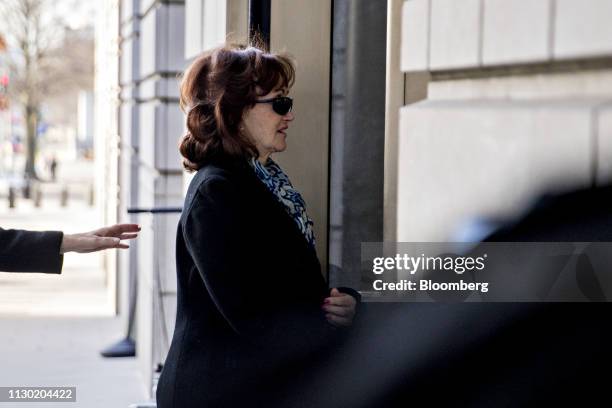 Kathleen Manafort, wife of former Donald Trump Campaign Manager Paul Manafort, arrives to federal court in Washington, D.C., U.S., on Wednesday,...