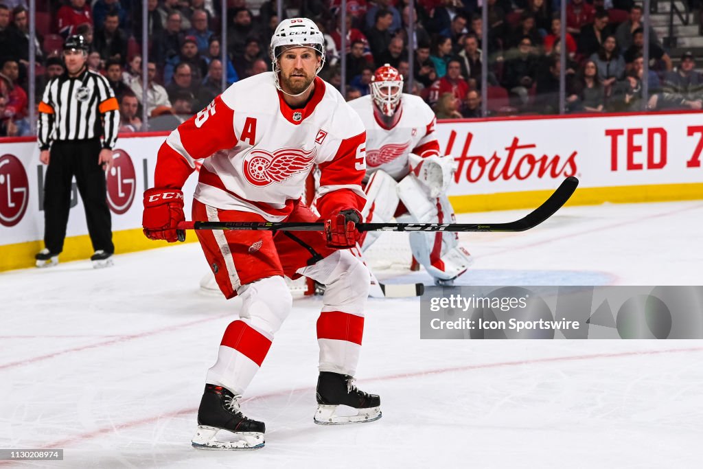 NHL: MAR 12 Red Wings at Canadiens