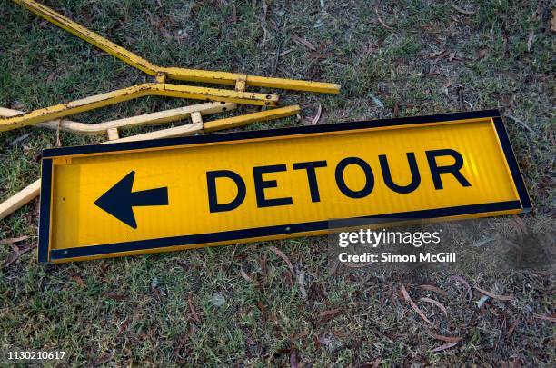 Clever Redirection Sign 51 Detour Road Sign Stock Photos, High-Res Pictures, and Images - Getty ...