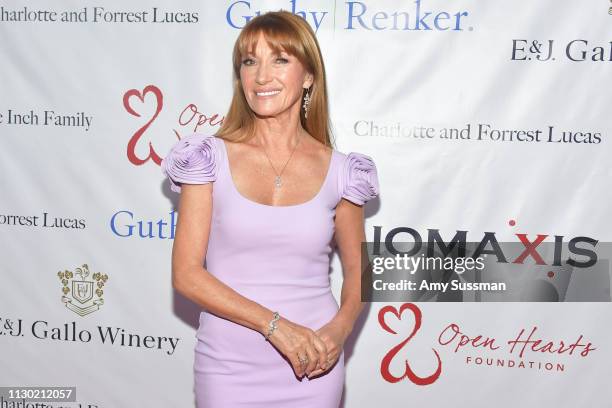 Jane Seymour attends The Open Hearts Foundation's 2019 Open Hearts Gala at SLS Hotel on February 16, 2019 in Beverly Hills, California.