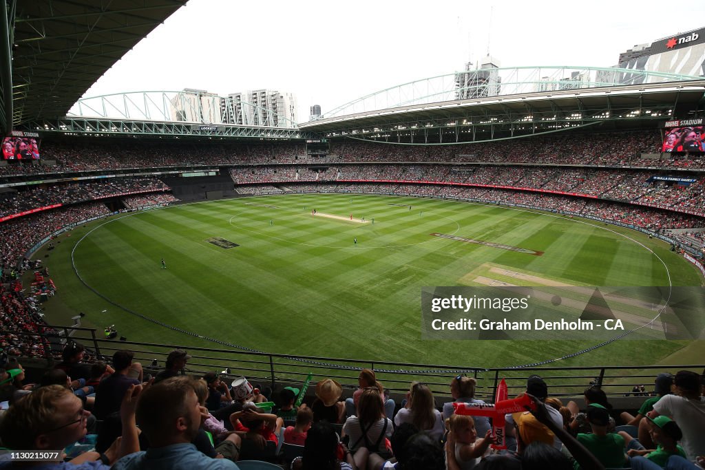 BBL - Final: Melbourne Renegades v Melbourne Stars