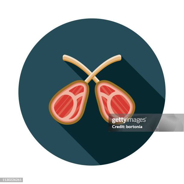 moroccan lamb icon - moroccan food stock illustrations