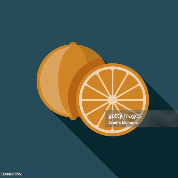 moroccan orange icon - moroccan food stock illustrations