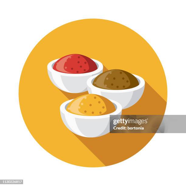 moroccan spices icon - tumeric stock illustrations