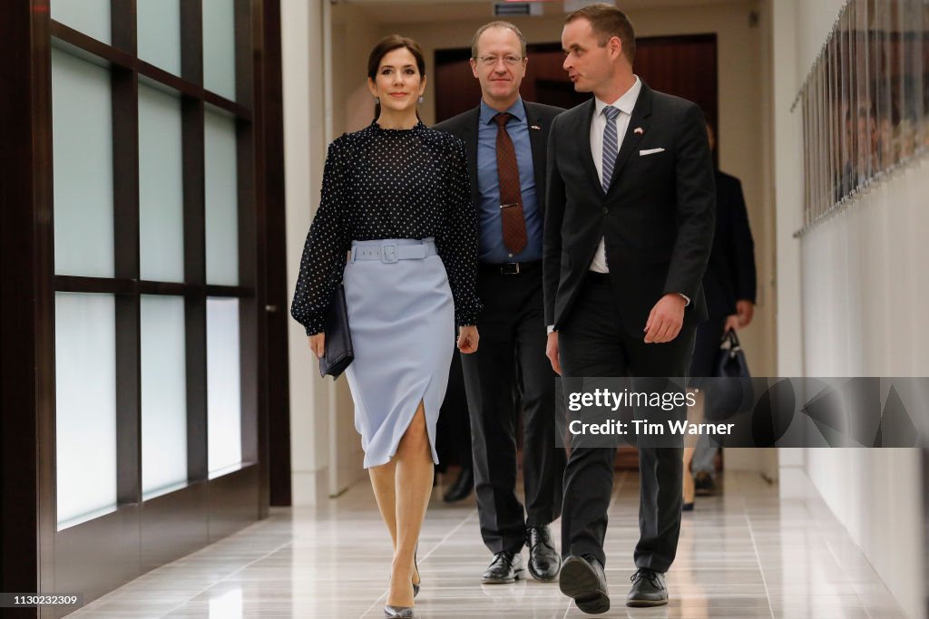 HRH The Crown Princess of Denmark Visits Austin & Houston, Texas