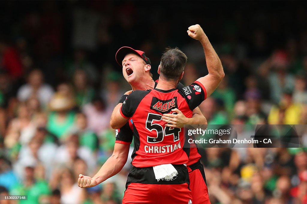 BBL - Final: Melbourne Renegades v Melbourne Stars