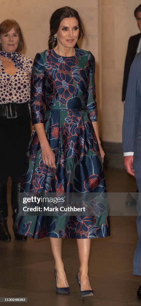 Royals Attend The Opening Of "Sorolla: Spanish Master of Light" At The National Gallery