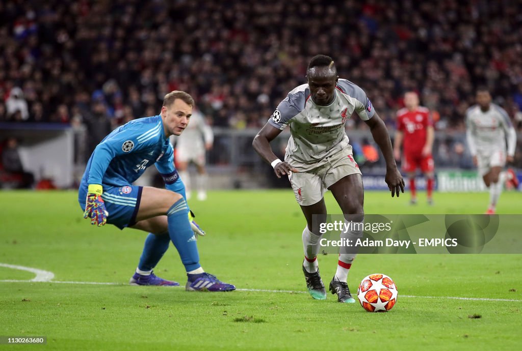 Bayern Munich v Liverpool - UEFA Champions League - Round of 16 - Second Leg - Allianz Arena