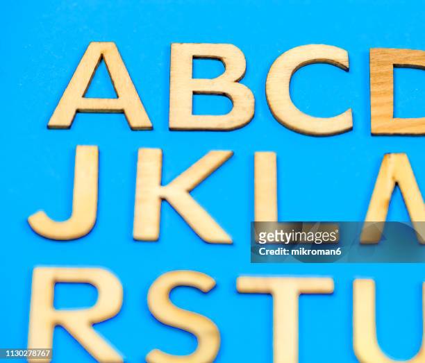 the british alphabet letters - m a c stock pictures, royalty-free photos & images