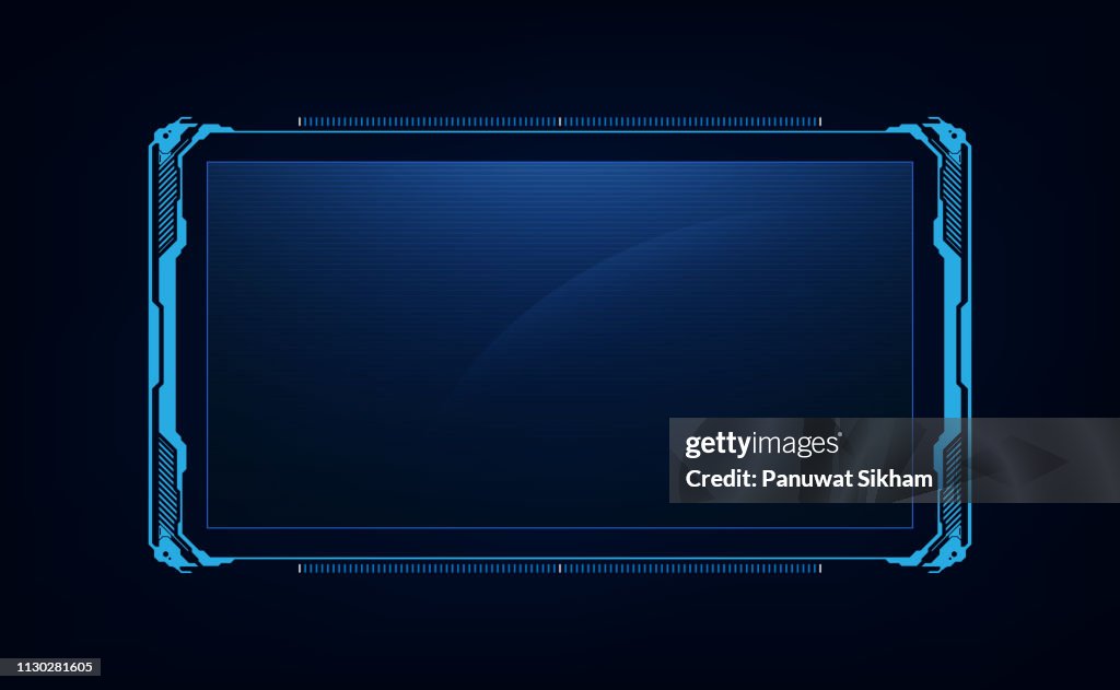 Future Uibutton Vector Abstract Hud Ui Gui Future Futuristic Screen System Virtual Design High ...