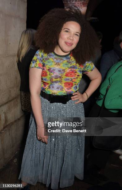 Zezi Ifore attends the press night after party for "Betrayal" at The Cafe In The Crypt, St Martin-in-the-Fields, on March 13, 2019 in London, England.