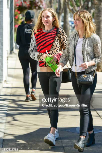 Candice King is seen on March 13, 2019 in Los Angeles, California.