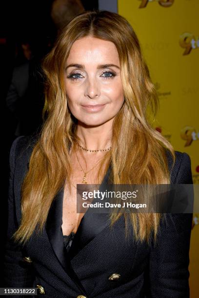 Louise Redknapp attends "9 To 5" The Musical at The Savoy Theatre on February 17, 2019 in London, England.