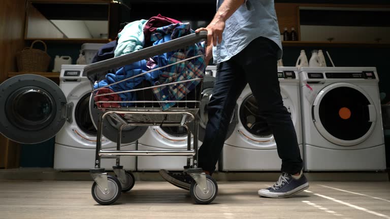 Pushing Washing Laundry Trolley Videos and HD Footage - Getty Images