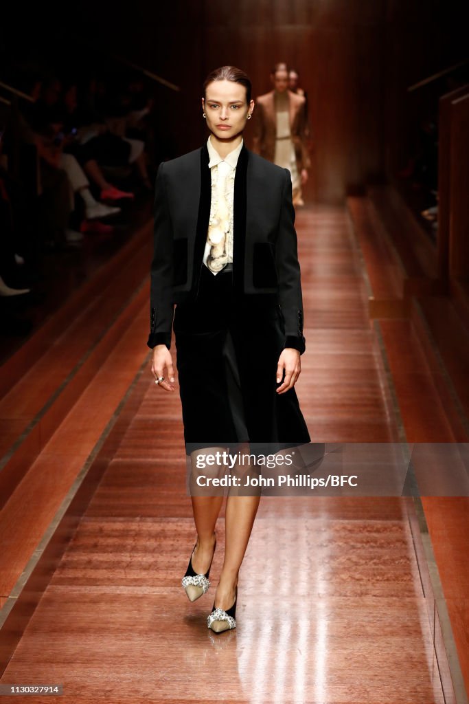 Burberry - Runway - LFW February 2019