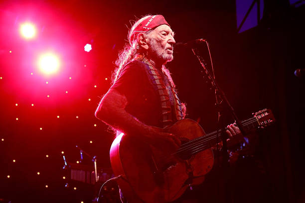 Willie Nelson performs in concert during The Luck Banquet on March 13, 2019 in Luck, Texas.