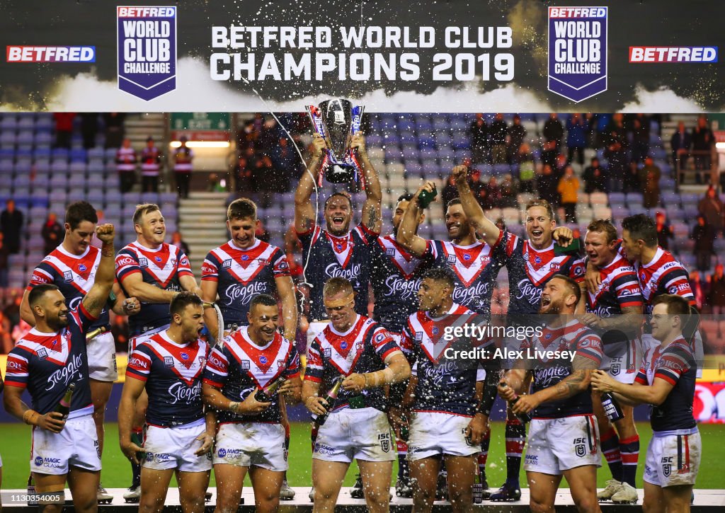 Wigan Warriors v Sydney Roosters - World Club Challenge