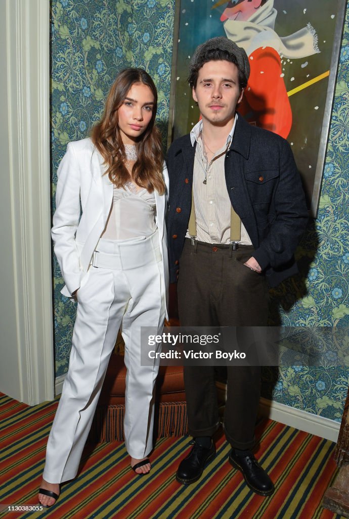 Victoria Beckham x YouTube Fashion & Beauty After Party at London Fashion Week Hosted by Derek Blasberg and David Beckham