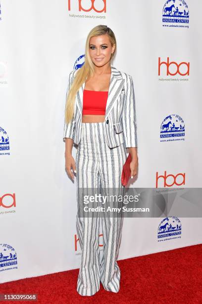 Carmen Electra attends the 2019 Hollywood Beauty Awards at Avalon Hollywood on February 17, 2019 in Los Angeles, California.