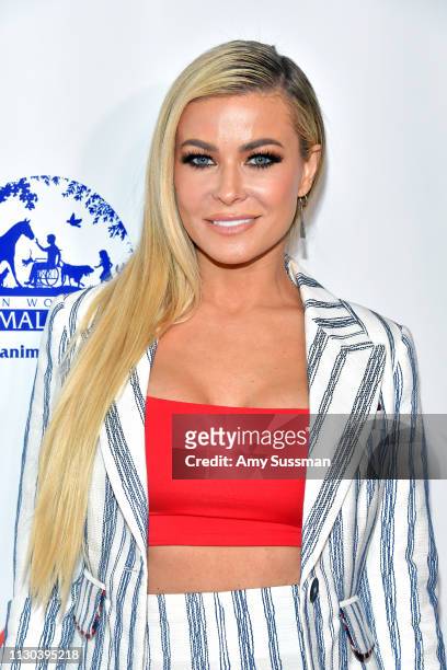 Carmen Electra attends the 2019 Hollywood Beauty Awards at Avalon Hollywood on February 17, 2019 in Los Angeles, California.