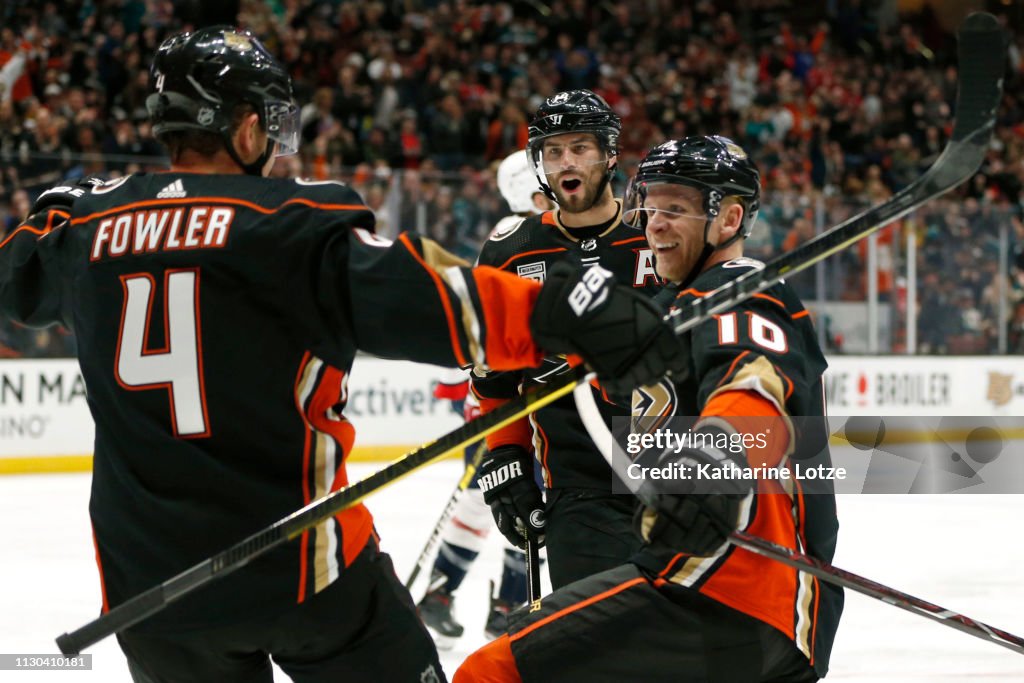 Washington Capitals v Anaheim Ducks