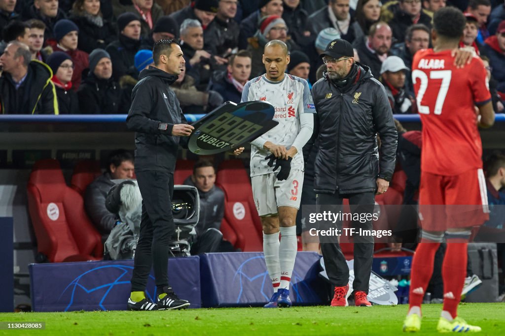 FC Bayern Muenchen v Liverpool - UEFA Champions League Round of 16: Second Leg