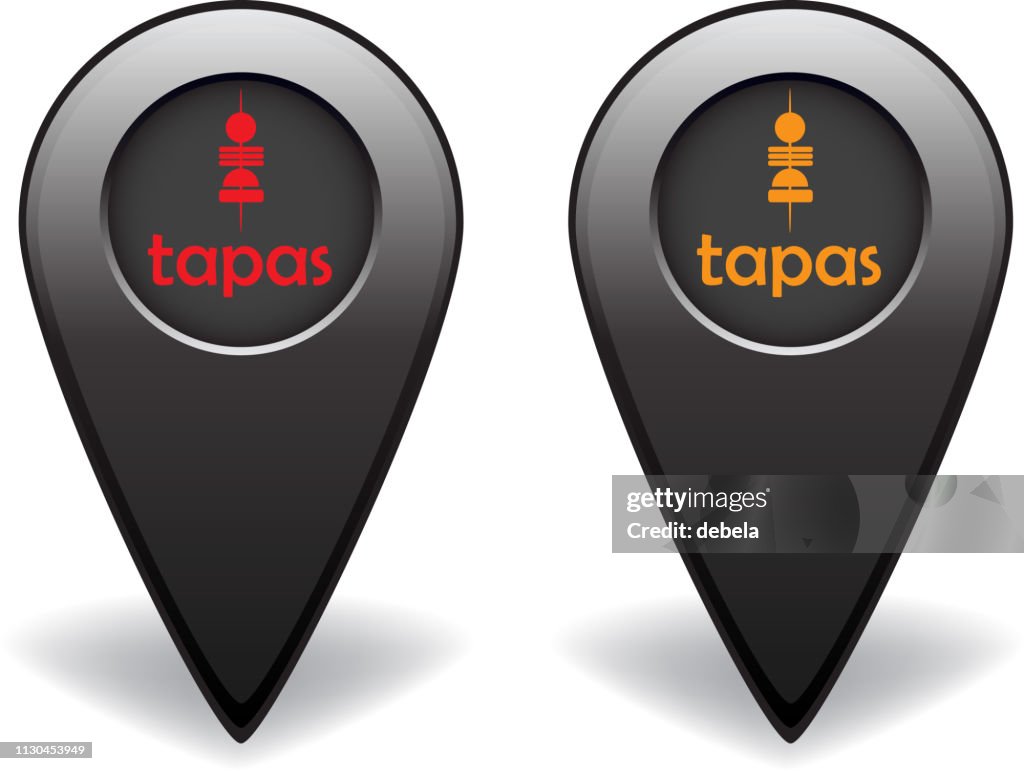 Tapas Silber Kartenzeiger für GPS-navigation