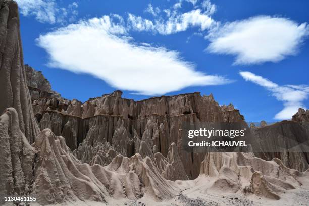 ciudad del encanto landscape south lipez bolivia - fonds de nuage 個照片及圖片檔