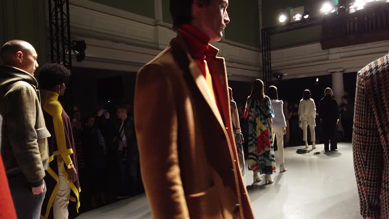 GBR: Johnstons of Elgin - Presentation - LFW February 2019