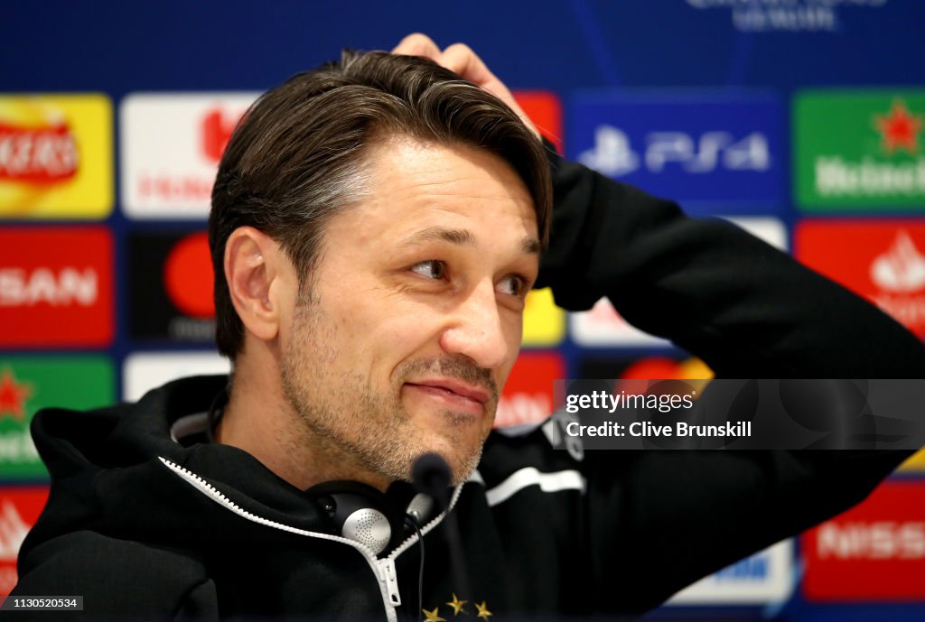 FC Bayern Muenchen Training and Press Conference