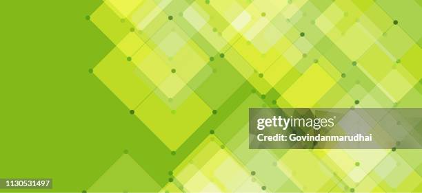 green and blue abstract background - building wireframe stock illustrations