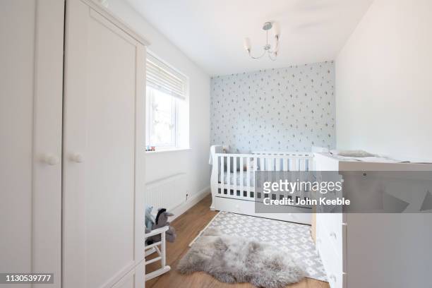 property interiors - babyzimmer stock-fotos und bilder