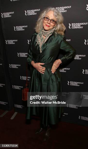Blythe Danner attends the Broadway Opening Night of "Kiss Me, Kate" at Studio 54 on March 14, 2019 in New York City.