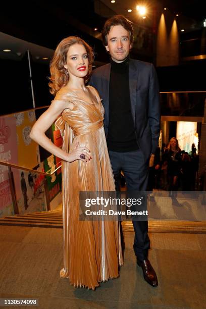 Natalia Vodianova and Antoine Arnault attend Naked Heart Foundation’s Fund Fair with LuisaViaRoma at The Roundhouse on February 18, 2019 in London,...