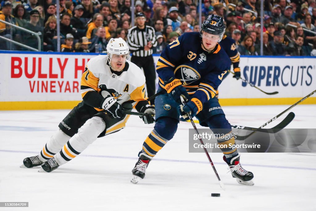 NHL: MAR 14 Penguins at Sabres